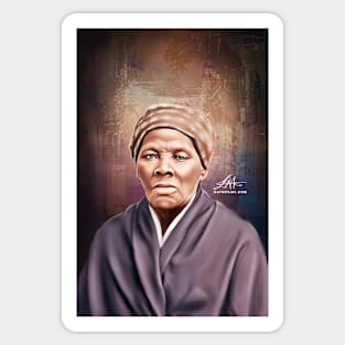 Harriet Tubman Digital Remix Sticker